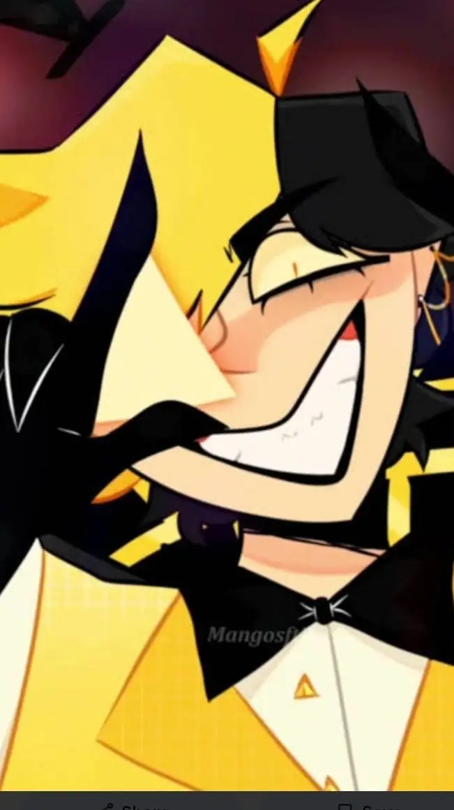 ai character: bill  cipher  background