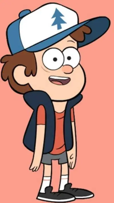 ai character: dipper pines  background