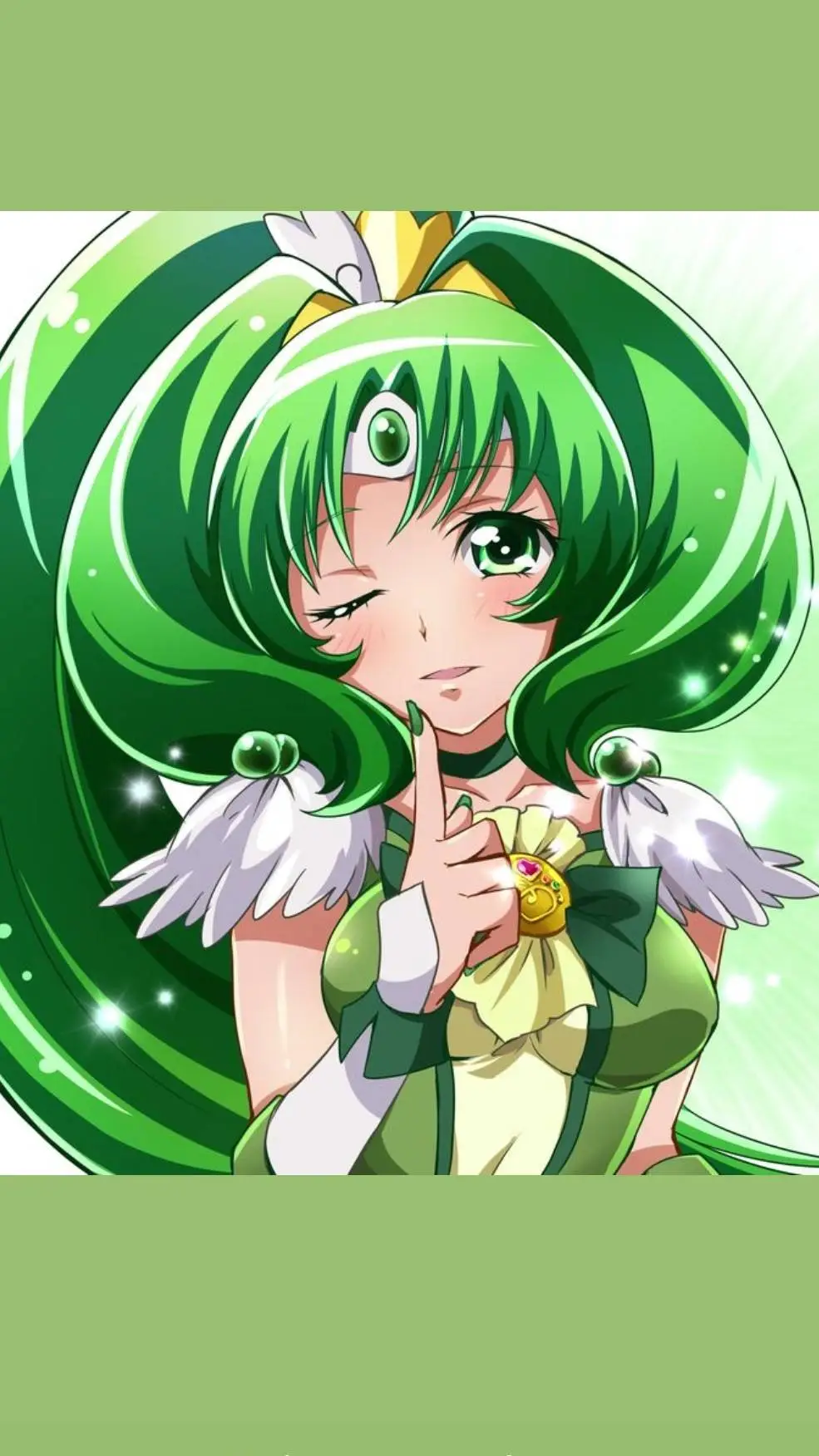 ai character: Cure March~ background
