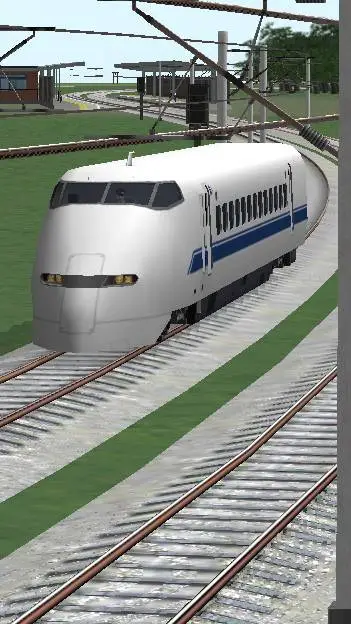 ai character: Shinkansen S300 background