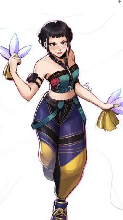 ai character: zoey vs (you) background