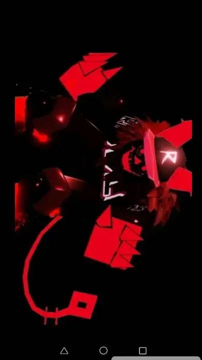 ai character: red killer background