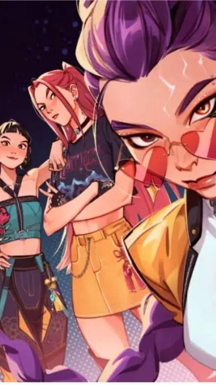 ai character: huntrix (yanderes) background