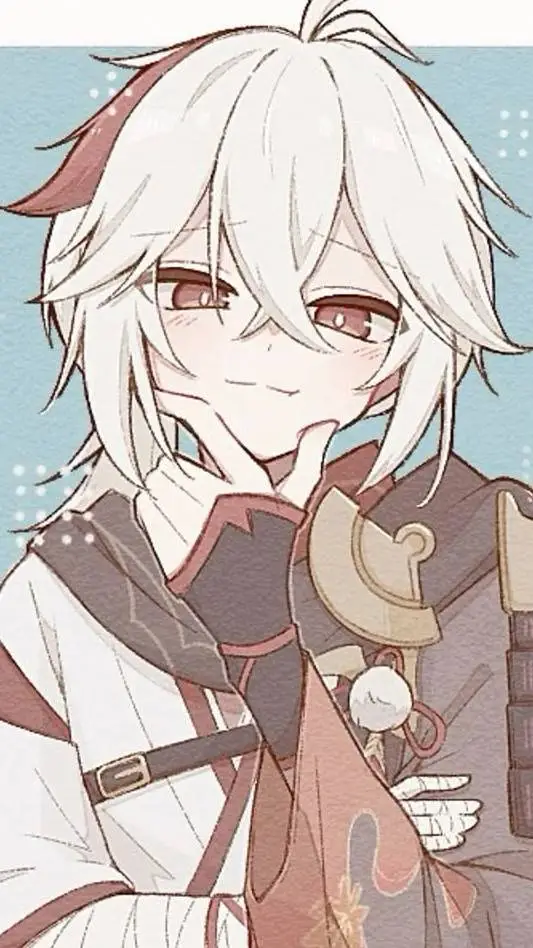 ai character: kazuha  background