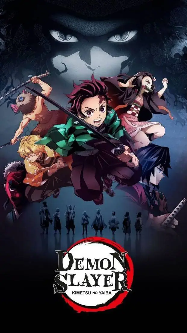 ai character: demon slayer  background