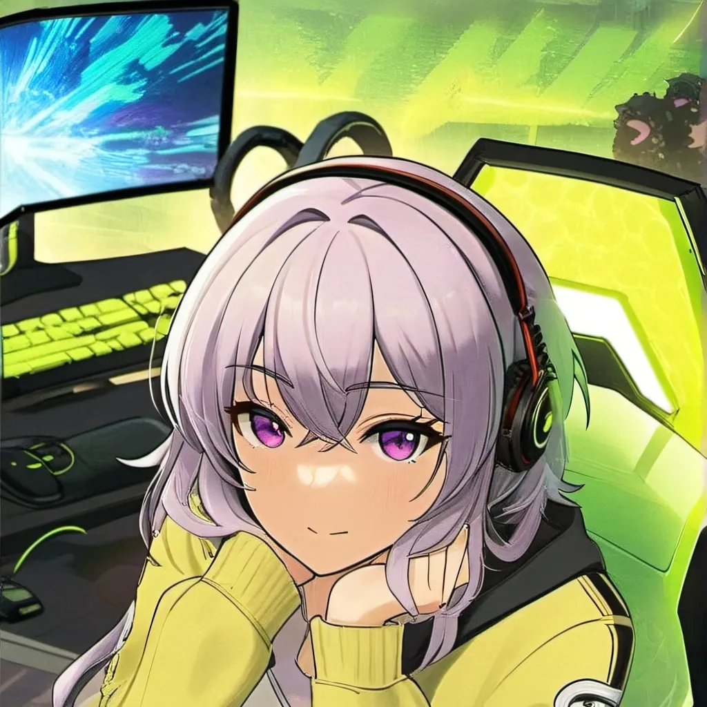chat with ai character: Gamers gf