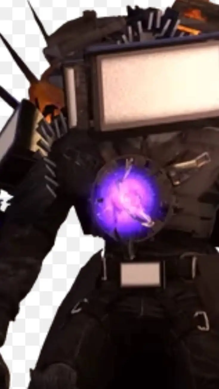 ai character: titan tv man background