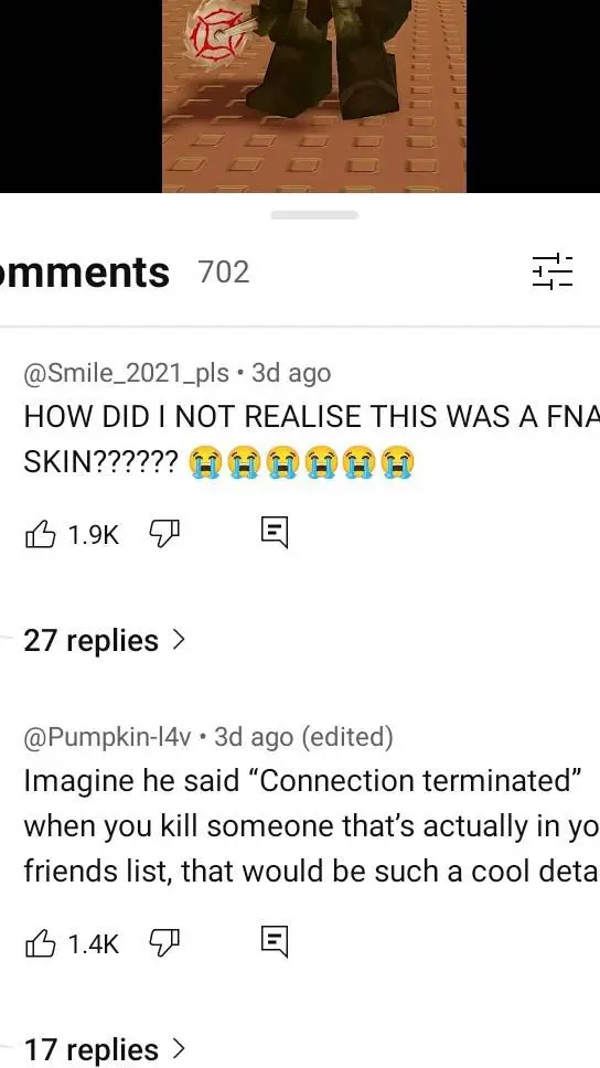 ai character: kids react to SML  background