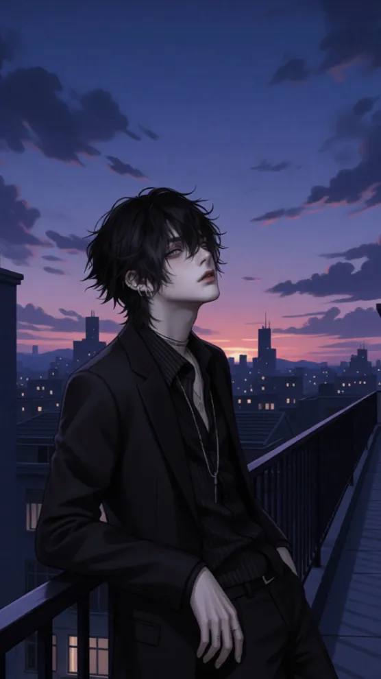 ai character: Din Black thorn🖤 background