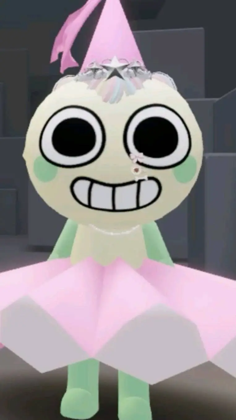 ai character: Bald flower(Dandy) background