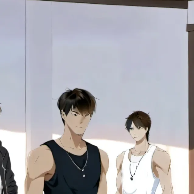 chat with ai character: group of 10 boys