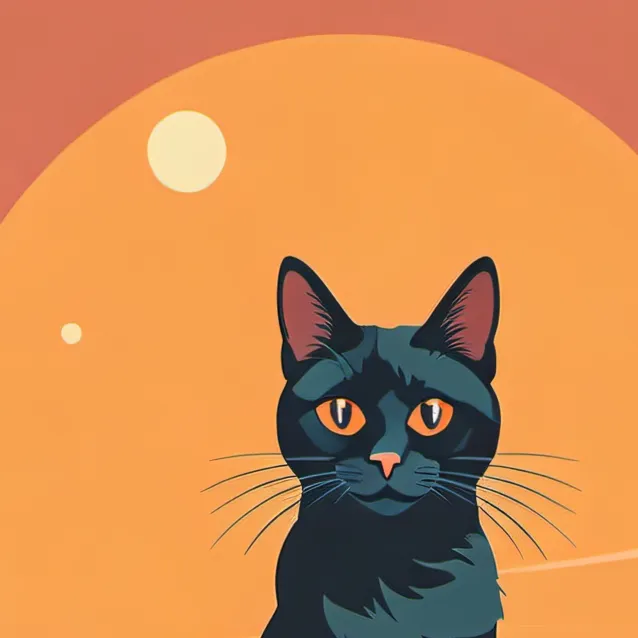 chat with ai character: cat- Sad cat......