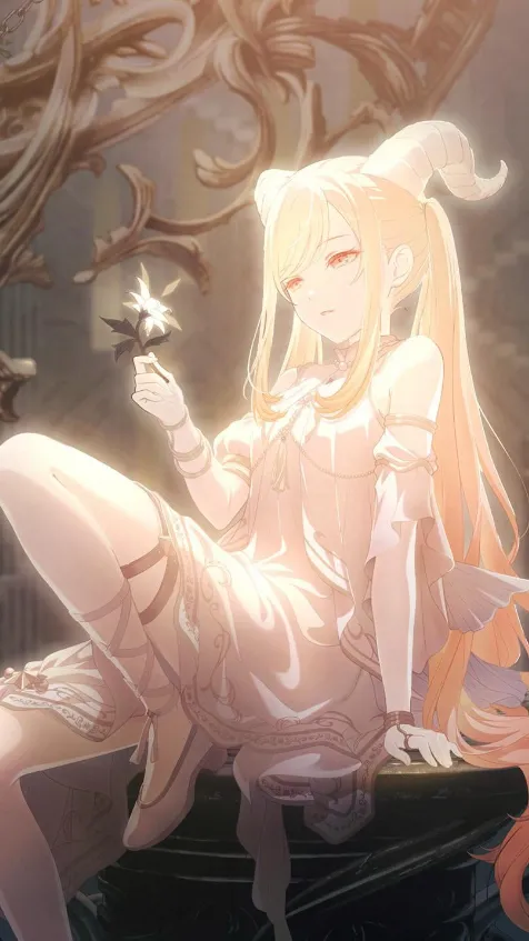 ai character: Saki :3 background