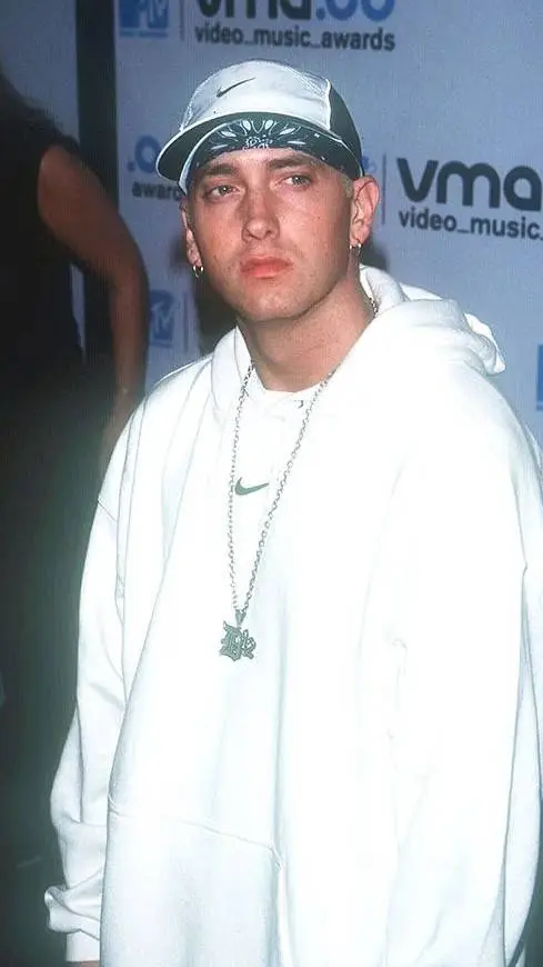 ai character: Eminem  background