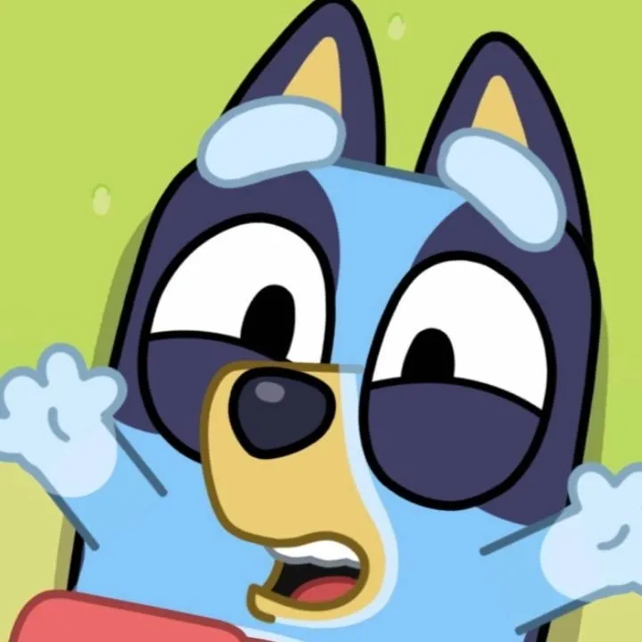 chat with ai character: baby bluey