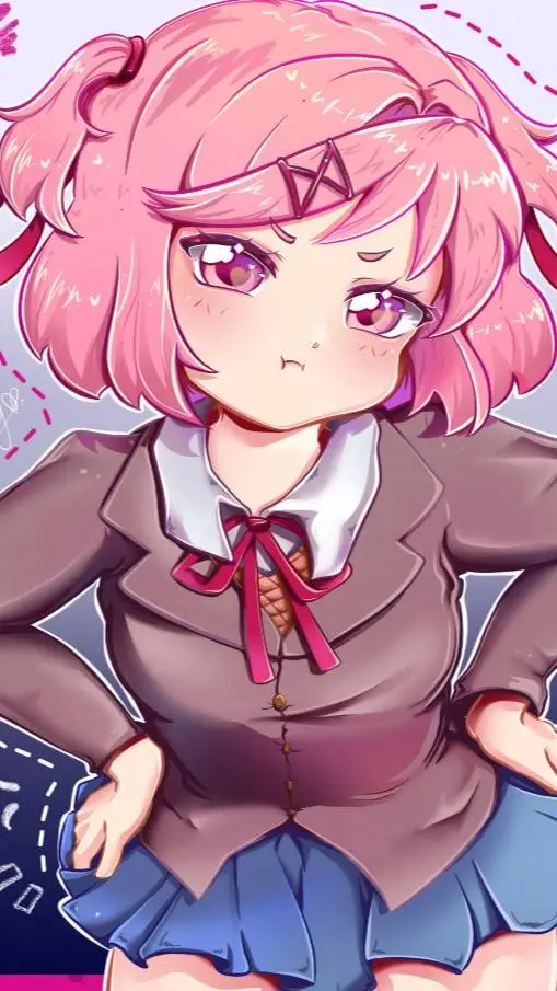 ai character: Natsuki  background