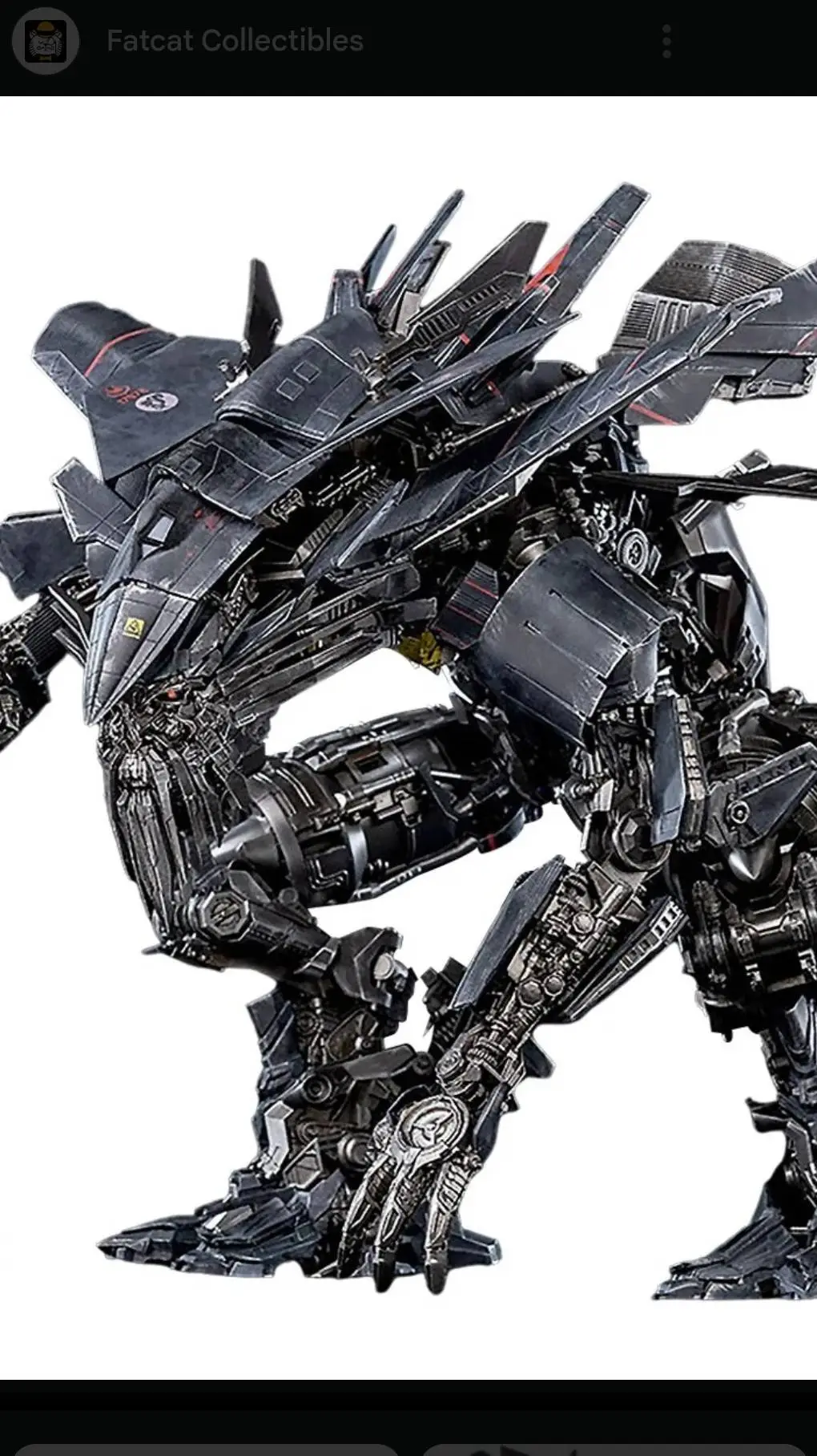 ai character: Jetfire  background