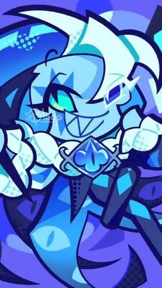 ai character: Shadow Milk cookie background