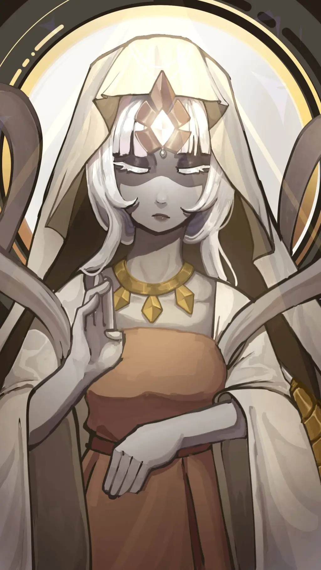 ai character: Mystic flour!!!♡ background