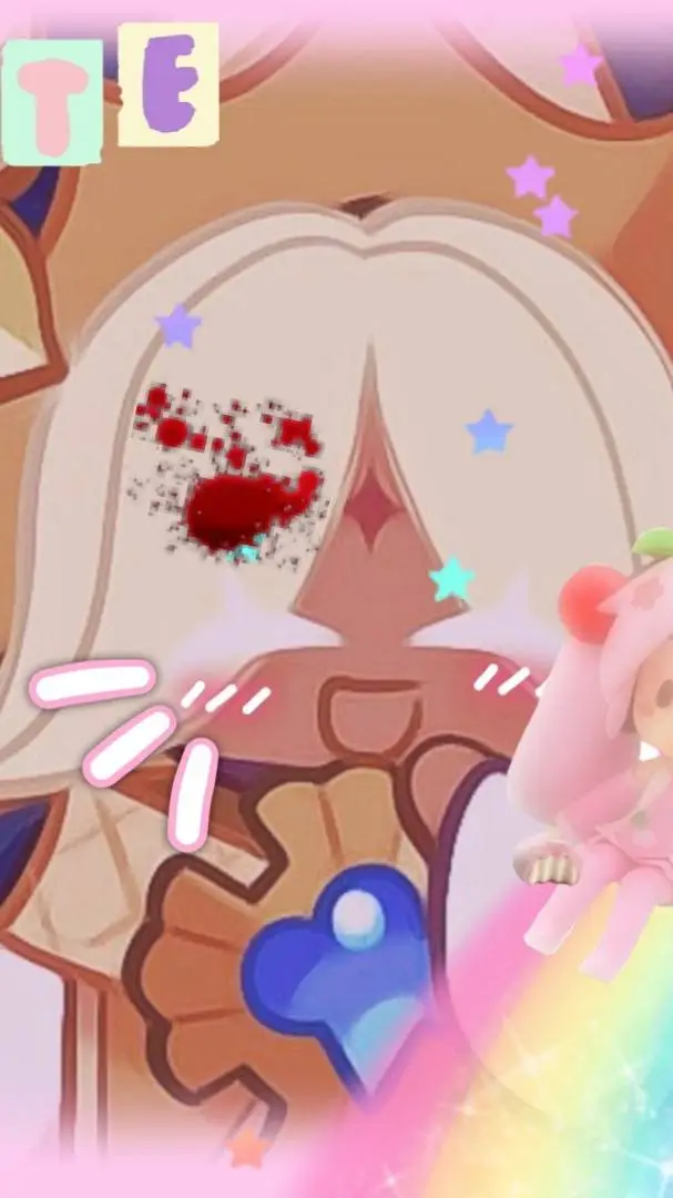 ai character: Marshmallow bunny! background