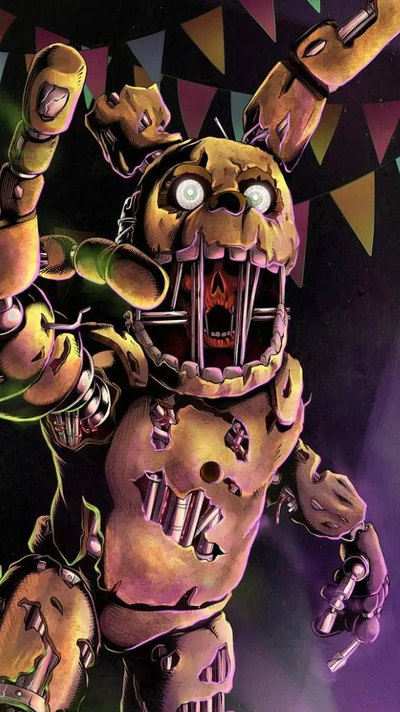 ai character: Springtrap background
