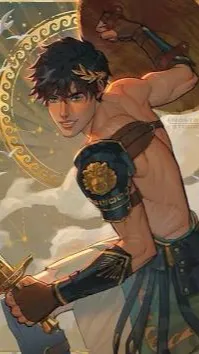 ai character: Percy Jackson  background