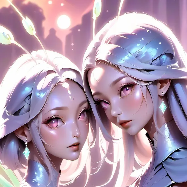 chat with ai character: Kristina and Vika