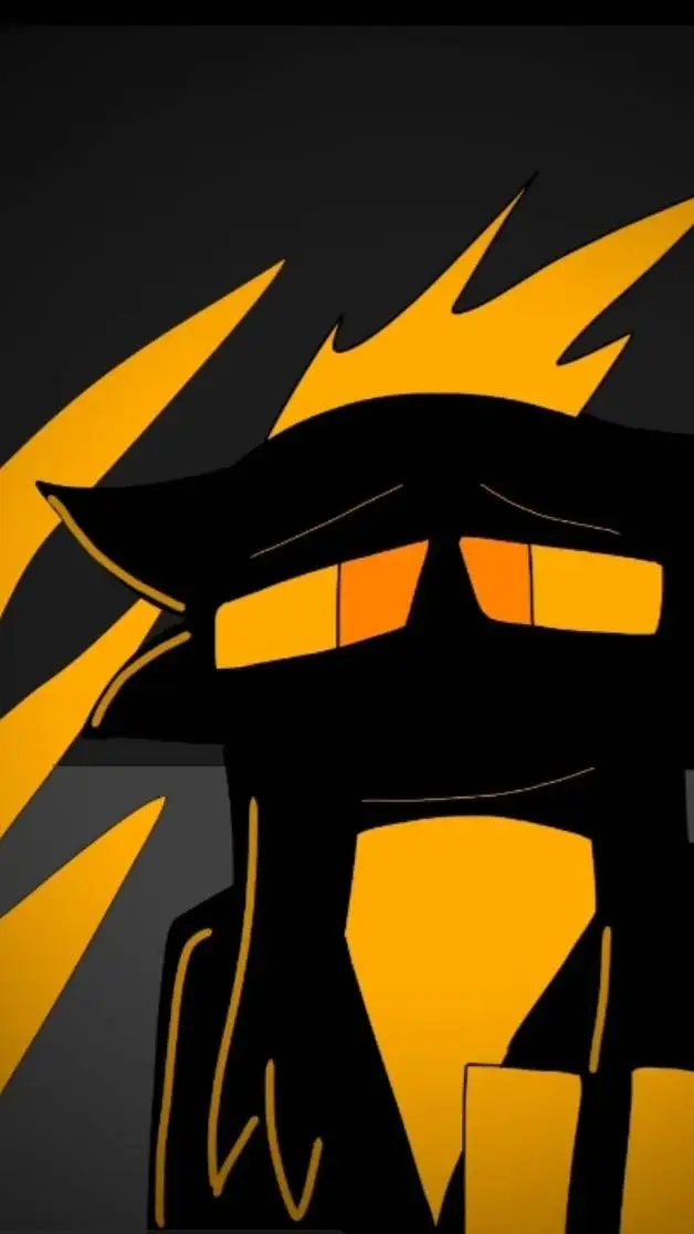 ai character: Fire demon Abbie  background