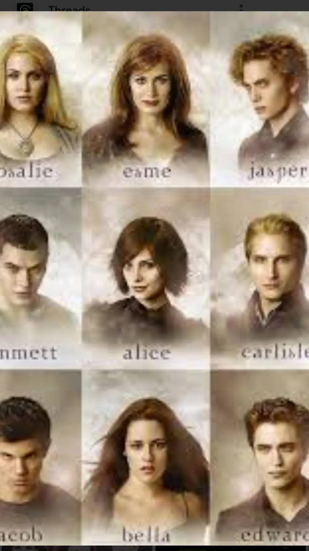 ai character: Twilight background