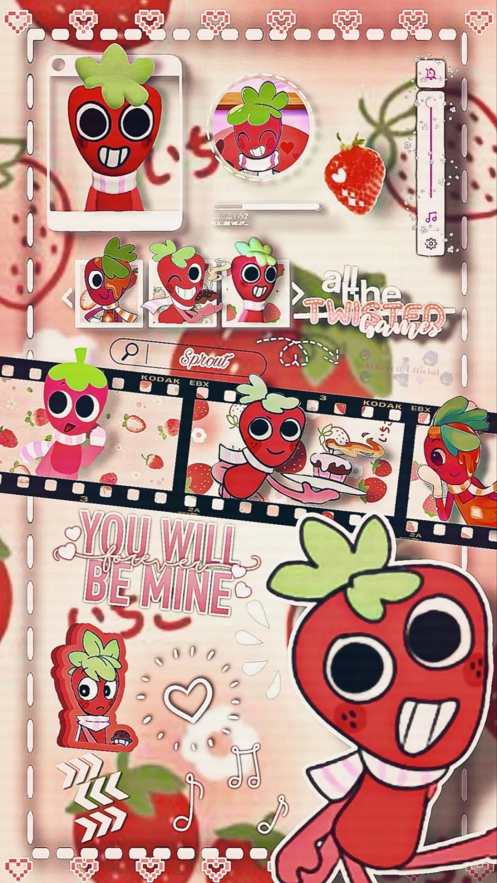 ai character: 🍓Sprout🍓 background