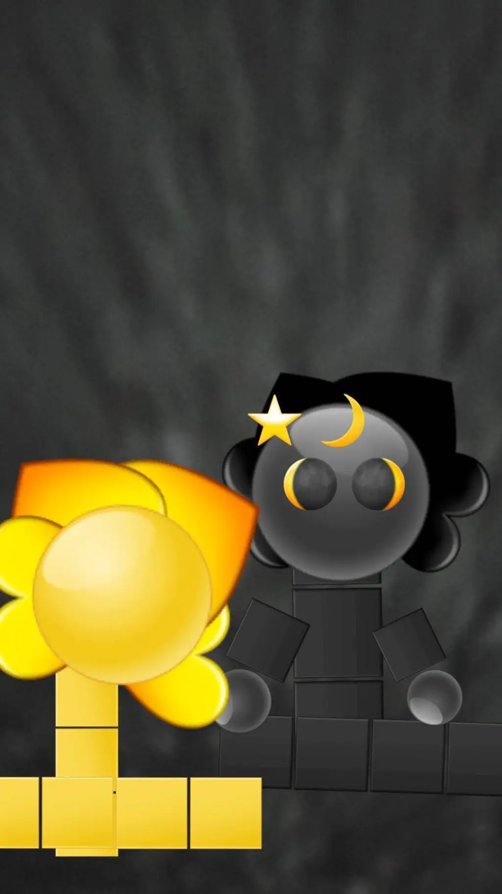 ai character: emoji cat 6 background