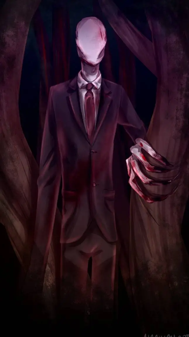 ai character: slenderman background