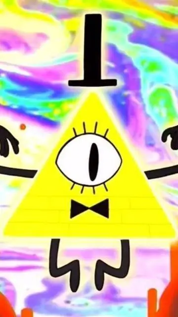 ai character: Bill Cipher background