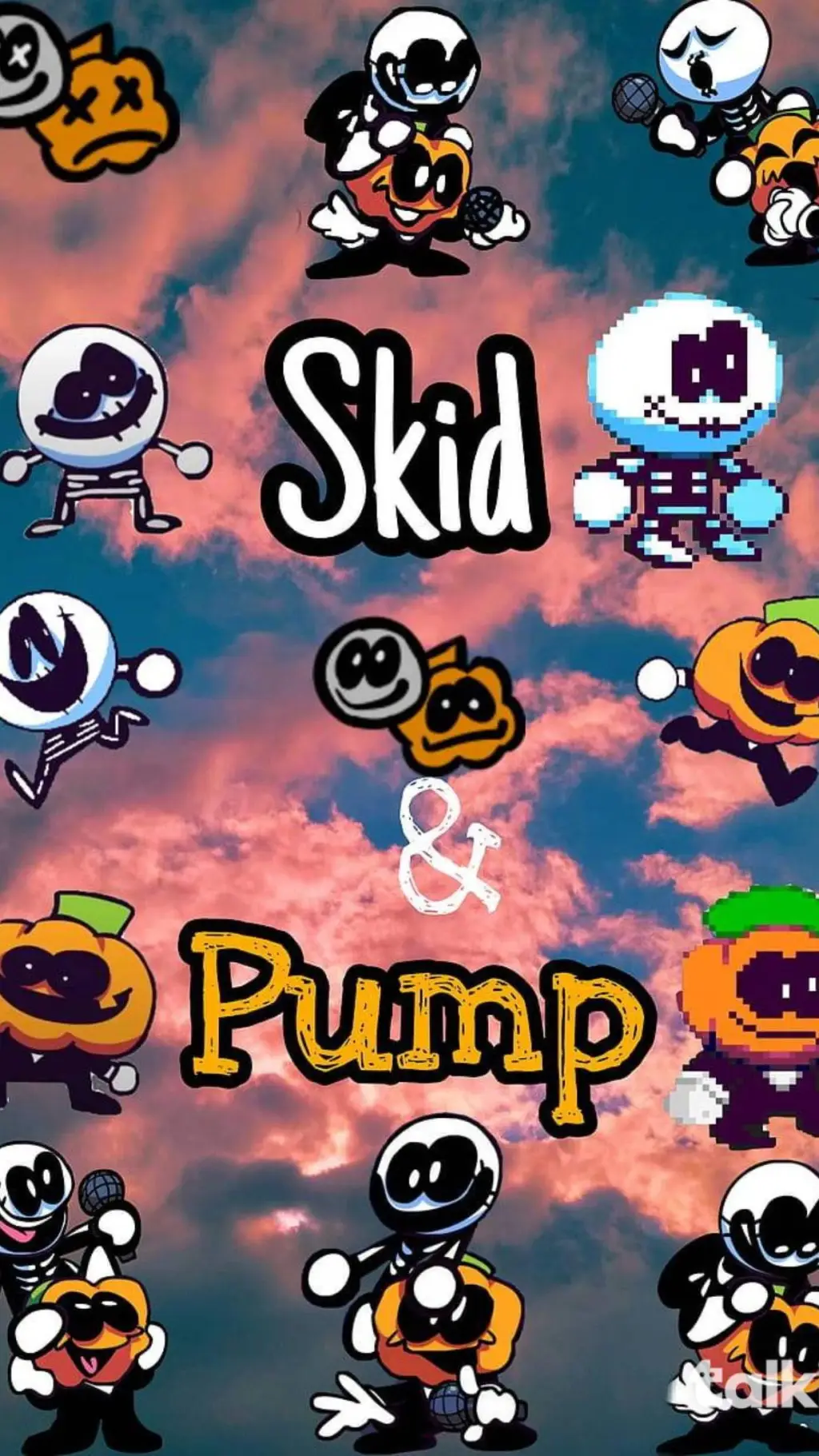 ai character: ♤_Skid and Pump_♤ background