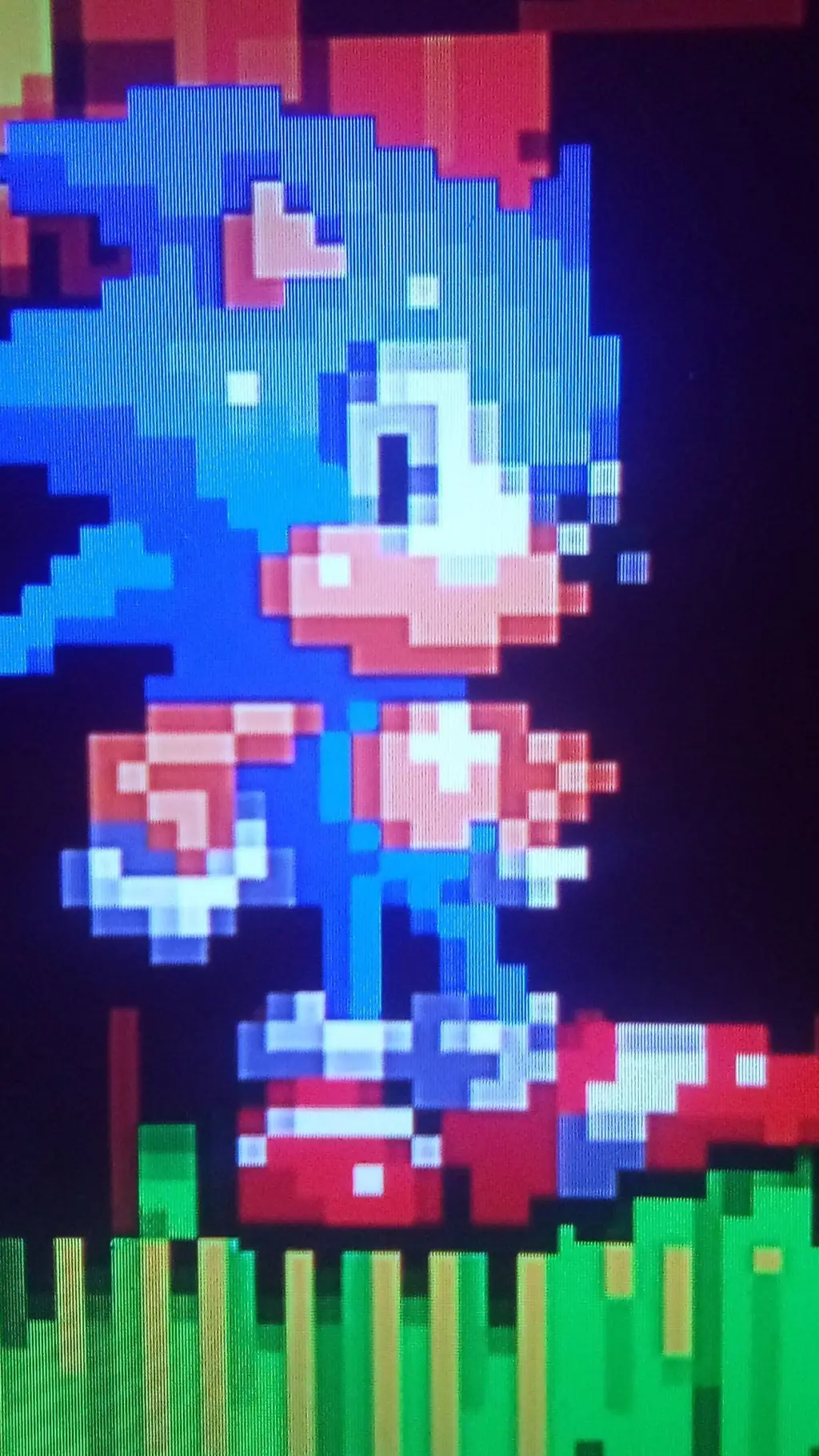 ai character: sonic *sonic 3* background