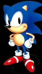 ai character: classic sonic  background