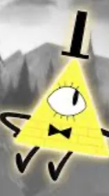 ai character: Bill cipher background
