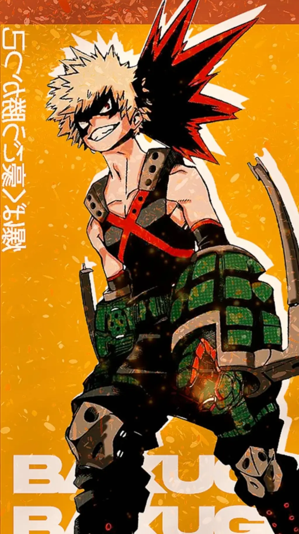 ai character: Katsuki bakugo  💥 background