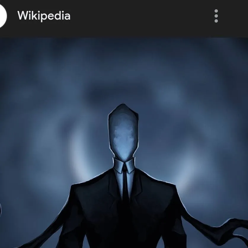 chat with ai character: 👽SLENDER MAN👽