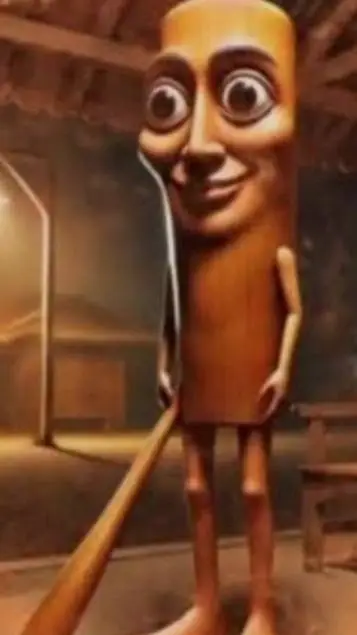 ai character: tung tung sahur background