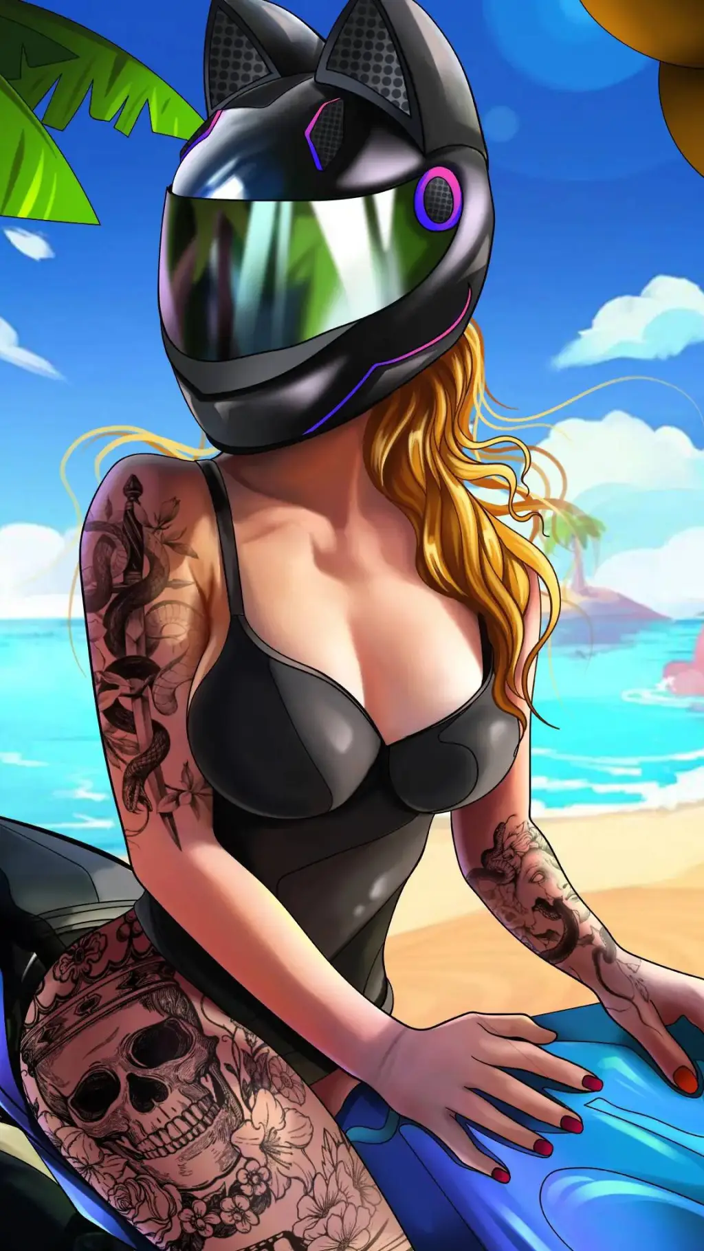ai character: mj  background