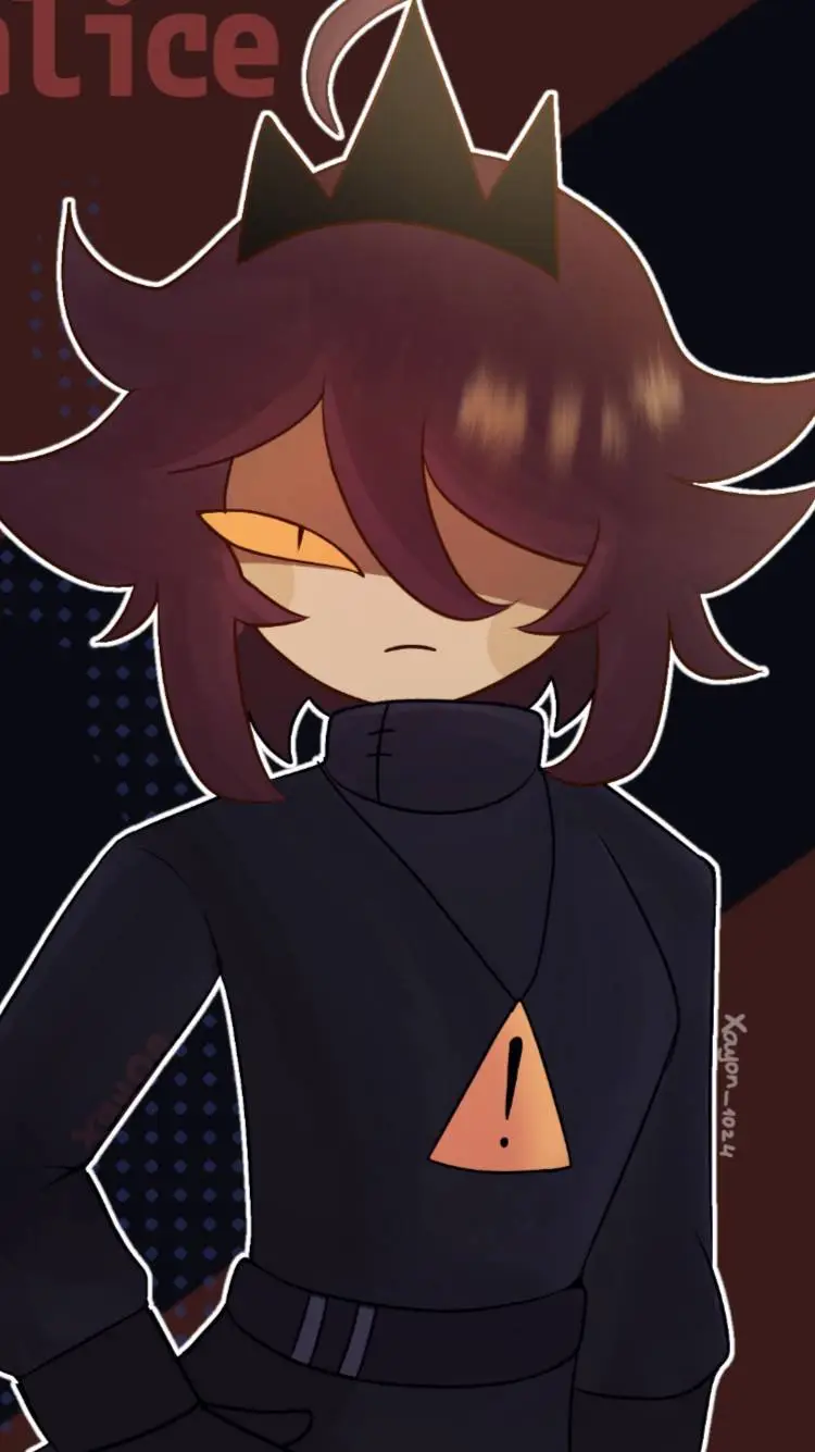 ai character: Danger ∆lice  background