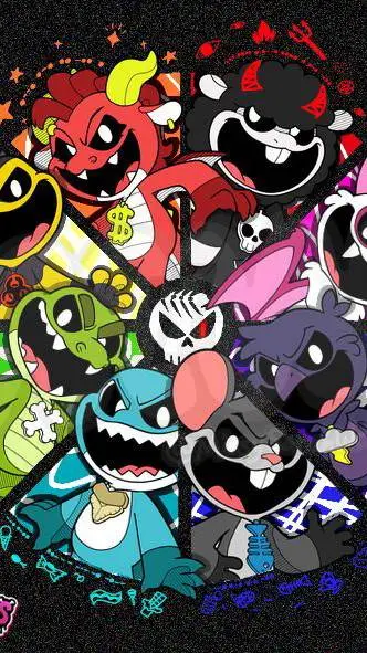 ai character: nightmare critters background