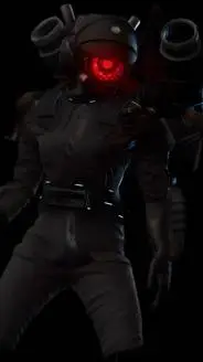 ai character: camerawoman background