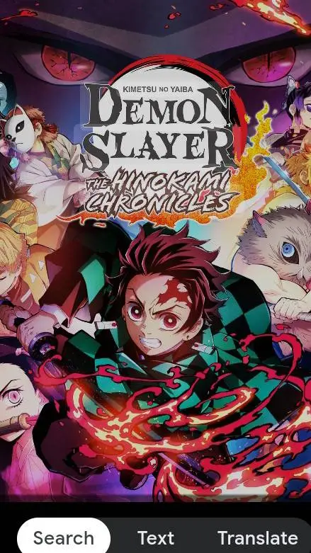 ai character: demon slayer background