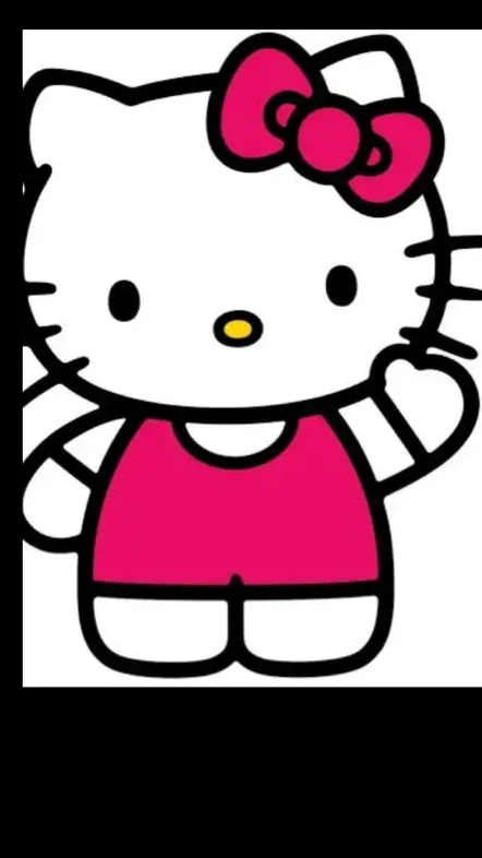 ai character: Hello kitty 💖💖 background
