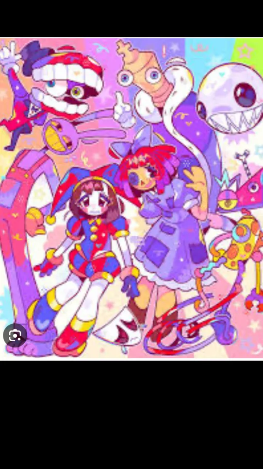 ai character: TADC 💚💓💙🩷💘 background