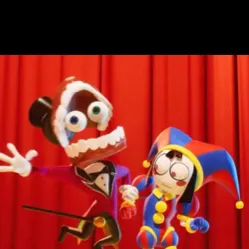 chat with ai character: Caine and Pomni 