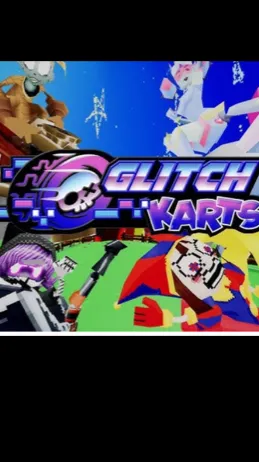 ai character: Glitch karts background