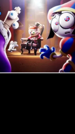 ai character: TADC ep 8❤️💙 background